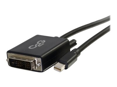 CablesToGo C2G 3ft Mini DisplayPort to DVI Cable Single Link DVI D Adapter Black DisplayPort cable 3 ft 54334