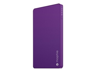 Zagg International Mophie powerstation mini Power bank Li pol 3000 mAh 2.1 A USB power only on cable Micro USB purple 3647