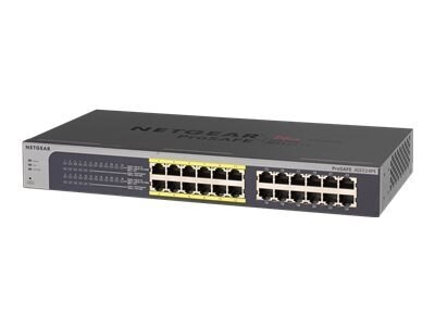 Netgear 24 port ProSafe Plus JGS524PE switch 24 ports unmanaged rack mountable JGS524PE 100NAS
