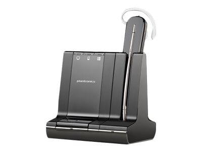 Plantronics Savi W745 M 700 Series headset with mic convertible wireless Dect 6.0 86507 21