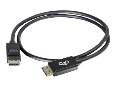 CablesToGo C2G 25ft DisplayPort Cable Digital Audio Video M M Black DisplayPort cable 25 ft 54404