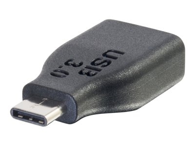 CablesToGo C2G USB 3.1 Gen 1 USB C to USB A Adapter M F USB C to Laptop Black USB Type C adapter 28868