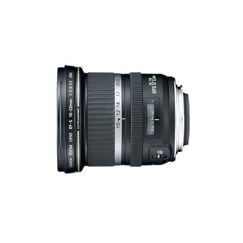 Canon EF S wide angle zoom lens 10 mm 22 mm