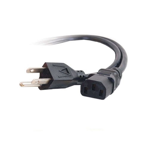 CablesToGo C2G 25ft 18 AWG Universal Power Cord Nema 5 15P to IEC320C13 power cable 25 ft 14719