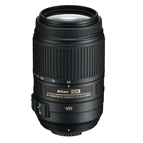 Nikon AF S 55 300mm f 4.5 5.6G ED VR Nikkor Zoom Lens