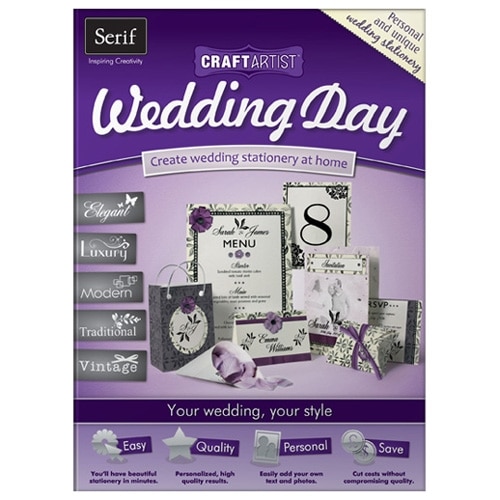 serif Download CraftArtist Wedding Day