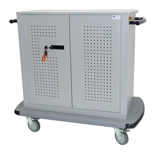 Datamation Systems 16 Module SafeHarbor Networked Laptop Security Cart