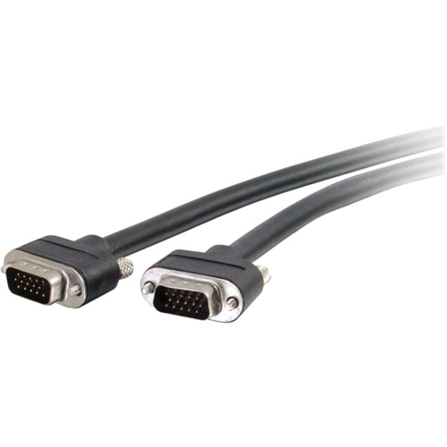CablesToGo C2G Select 50ft Select VGA Video Cable M M In Wall CMG Rated VGA cable HD 15 M to HD 15 M 50 ft black 50218