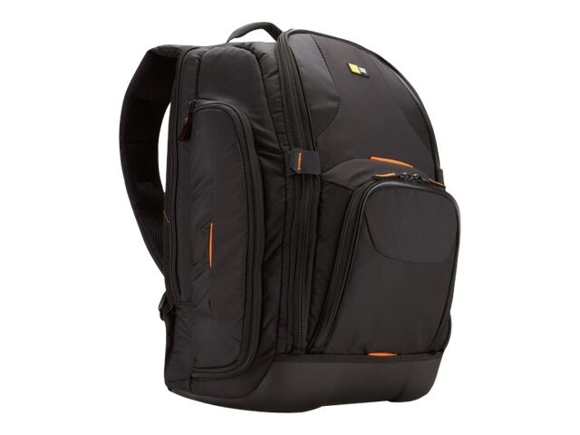 Case Logic SLR Camera Laptop Backpack for camera with lenses and Laptop nylon black