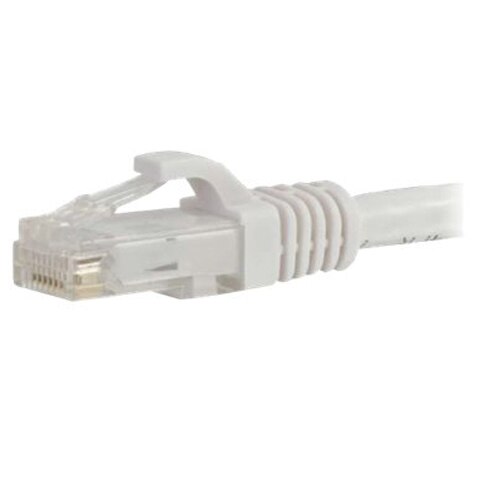 CablesToGo C2G Cat5e Snagless Unshielded UTP Network Patch Cable patch cable 100 ft white 21472