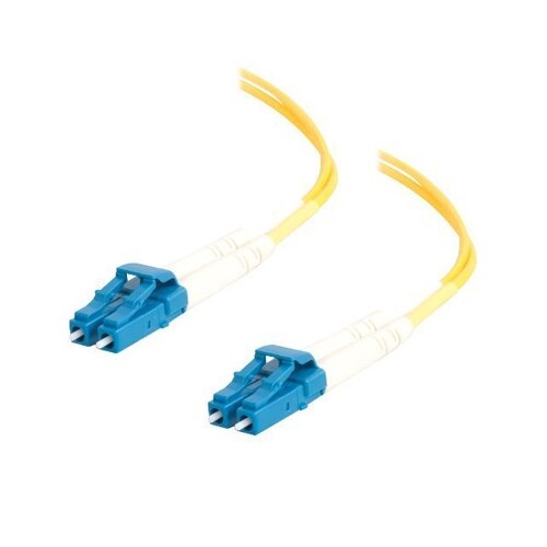 CablesToGo C2G 6m LC LC 9 125 OS1 Duplex Single Mode Fiber Optic Cable Low Smoke Zero Halogen Lszh Yellow patch cable 19... 34605