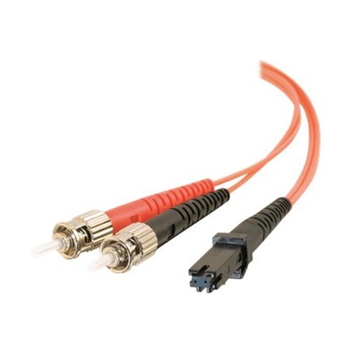 CablesToGo C2G 1m Mtrj ST 62.5 125 OM1 Duplex Multimode PVC Fiber Optic Cable Orange patch cable 3.3 ft 33136
