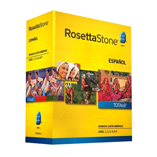 Rosetta Stone Ltd Download Rosetta Stone Spanish Latin America Level 1 5 Set