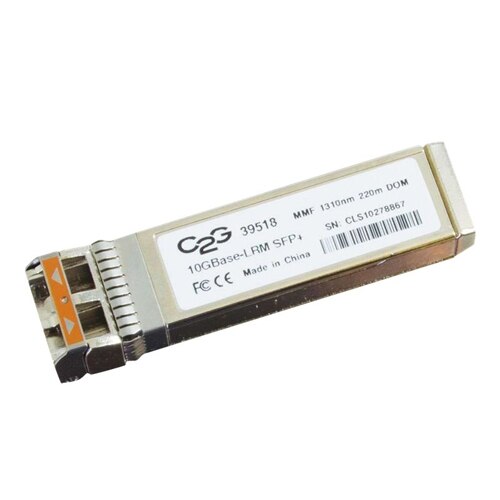 CablesToGo C2G Cisco SFP 10G LRM Compatible 10GBase LRM MMF Sfp Transceiver Module Sfp transceiver module 10 Gigabit Ethernet 39518