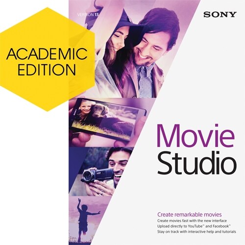 Sony Creative Download Sony Movie Studio 13 Academic