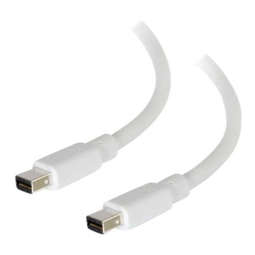 CablesToGo C2G Mini DisplayPort Cable DisplayPort cable Mini DisplayPort M to Mini DisplayPort M 3 ft white 54410
