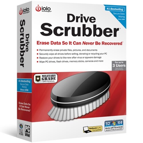 Iolo Technologies Download iolo DriveScrubber 3 Year
