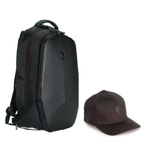 Mobile Edge Alienware 17 inch Vindicator Backpack Includes Alienware Hat Size S M Not compatible w R2 17 models
