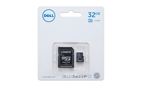 Dell Flash memory card SD adapter included 32 GB Class 4 microSDHC SNPSDC4 32GA