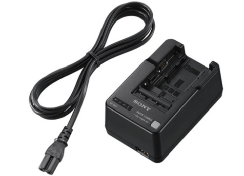 Sony Corporation Sony BC QM1 power adapter and battery charger BCQM1