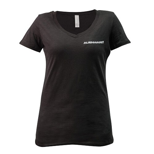 Mobile Edge Alienware Womenâ€™s Classic Font Logo T Shirt for the mobile gamer X Large Size XL