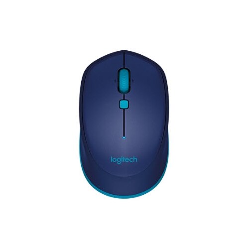 Logitech M535 Mouse optical 4 buttons wireless Bluetooth 3.0 blue 910 004529