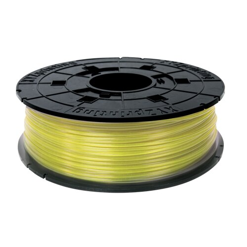 XYZprinting Clear yellow 21.2 oz PLA filament 3D RFPLAXUS00C