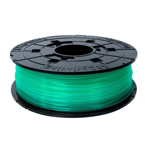 XYZprinting Clear green 21.2 oz PLA filament 3D RFPLCXUS04E