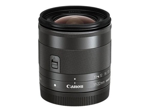 Canon EF M Wide angle zoom lens 11 mm 22 mm f 4.0 5.6 IS STM EF M for EOS M5
