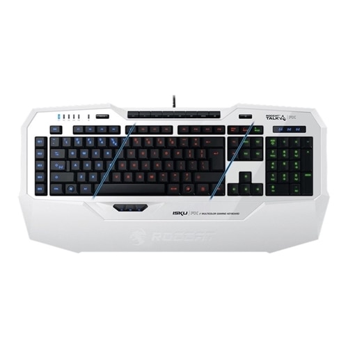 Roccat Isku FX Multicolor Key Illuminated gaming keyboard White ROC 12 921