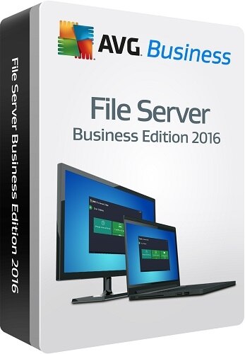 AVG File Server Business Edition 2016 Subscription license 1 year 5 connections download Win English