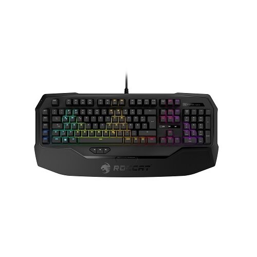 Roccat Ryos MK FX Mechanical Gaming Keyboard With Per key RGB Illumination Brown Cherry Switch ROC 12 871 BN AM