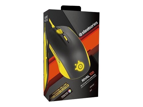 SteelSeries Rival 100 Mouse Proton Yellow 62340