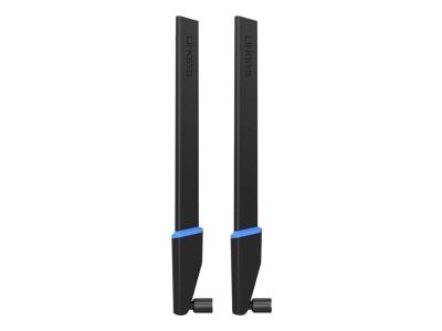 Linksys WRT002ANT Antenna 7 dBi for 5 GHz 4 dBi for 2.4 GHz omni directional pack of 2
