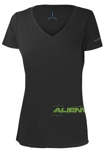 Mobile Edge Womenâ€™s Alienware Fresh Green Alienware Font Gaming Gear tri blend T shirt Size M Size Medium