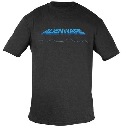 Mobile Edge Alienware Space Age Alienware Font Gaming Gear tri blend T shirt Size XL
