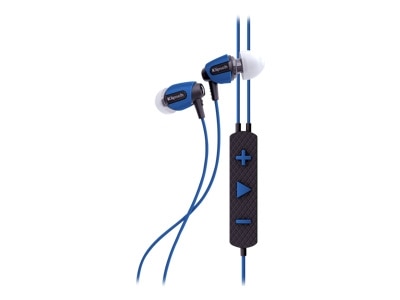 Klipsch AW 4i Earphones with mic in ear 3.5 mm jack noise isolating blue 1062330