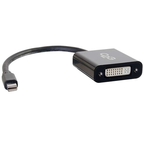 CablesToGo C2G Mini DisplayPort to DVI D Active Adapter Video converter DVI DisplayPort black 54318
