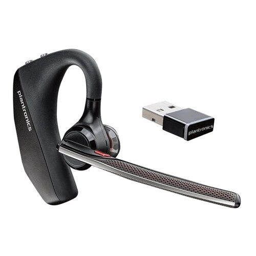 Plantronics Voyager 5200 UC Headset ear bud over the ear mount wireless Bluetooth 206110 01