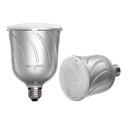 Sengled USA Inc Sengled Pulse Starter Kit Wireless Speaker LED â€“ Pewter C01 BR30MSP
