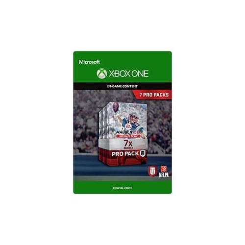 Microsoft Corporation Madden NFL 17 7 Pro Pack Bundle Xbox One Digital Code