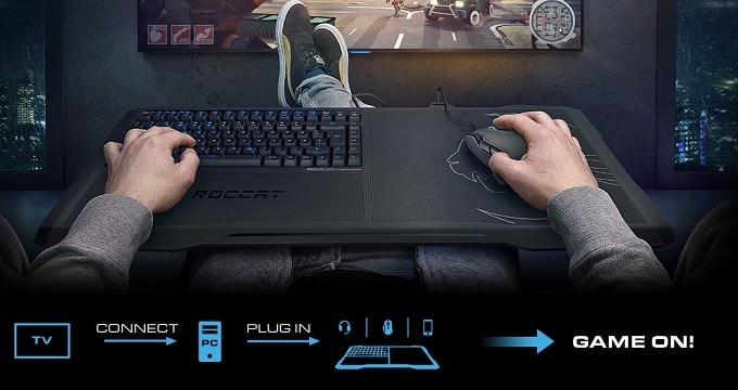 Roccat Sova Gaming Board Keyboard USB with Kova Pure Performance Gaming Mouse ROC 12 151 DL