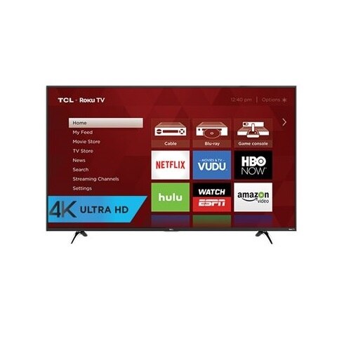 TCL 43 Inch 4K Ultra HD Smart TV 43UP130 UHD TV with built in Roku TV