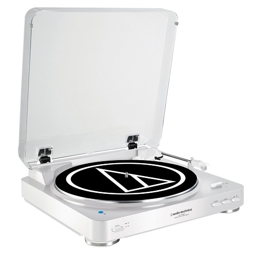 Audio Technica Audio Technica AT LP60WH BT Turntable with Bluetooth White