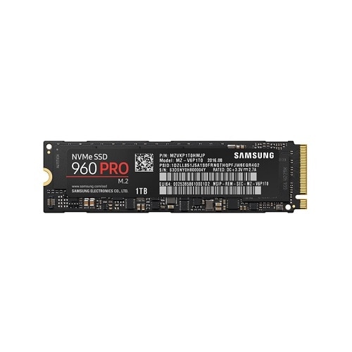 Samsung 960 PRO MZ V6P1T0BW solid state drive 1 TB PCI Express 3.0 x4 NVMe
