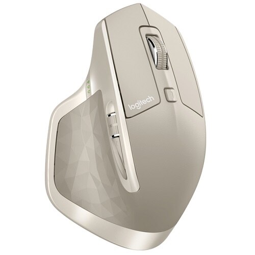Logitech MX Master Mouse laser 7 buttons wireless Bluetooth 2.4 GHz USB wireless receiver stone 910 004956