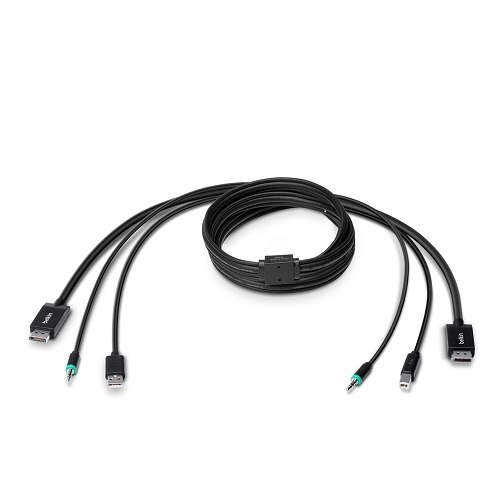 Linksys Belkin Secure KVM Cable Kit keyboard video mouse KVM cable 10 ft F1D9019B10
