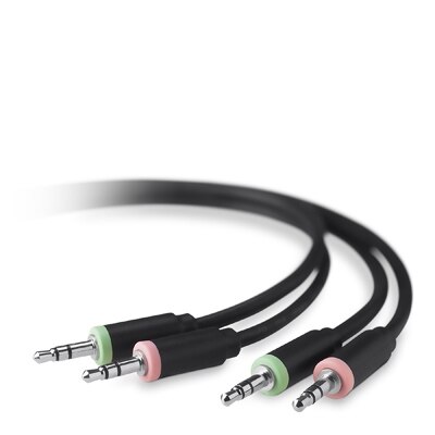 Linksys Belkin Audio cable kit stereo mini jack M to stereo mini jack M 6 ft F1D9016B06