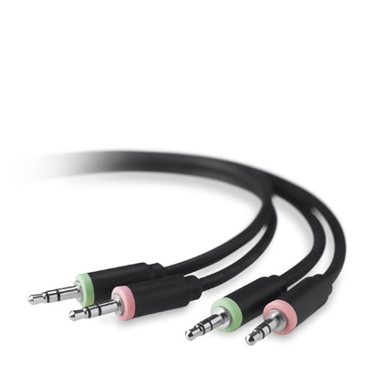 Linksys Belkin Audio cable kit stereo mini jack M to stereo mini jack M 10 ft F1D9016B10