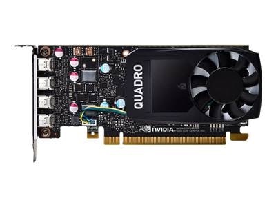 PNY Technologies Nvidia Quadro P600 Graphics card Quadro P600 2 GB GDDR5 PCIe 3.0 x16 low profile 4 x Mini DisplayPort retail VCQP600 PB